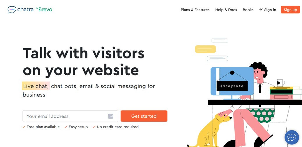 Chatra - เปรียบเทียบปลั๊กอิน WordPress Chatbot ด้านบนเพื่อปรับปรุงการโต้ตอบของลูกค้า