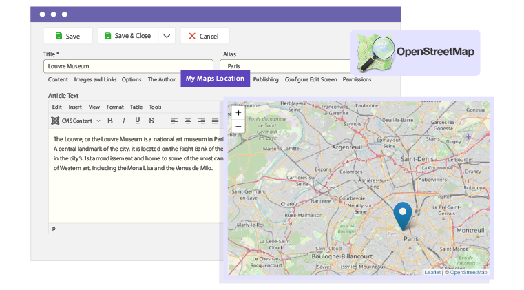 Rozszerzona obsługa plików KML w OpenStreetMap