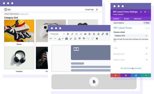 Carga tus últimas noticias en DIVI con otros métodos
