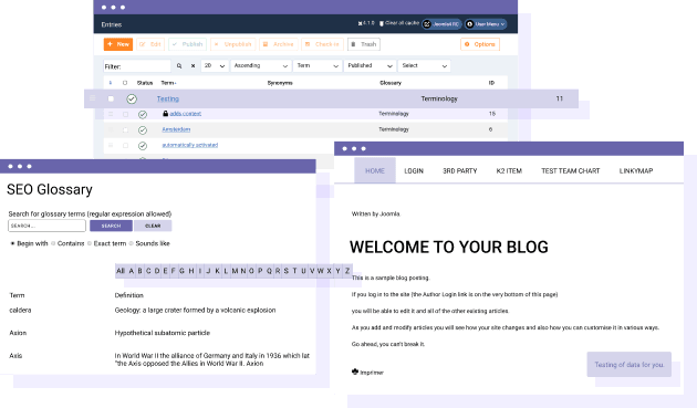 Create Definitions Tooltips and Links in your Joomla content